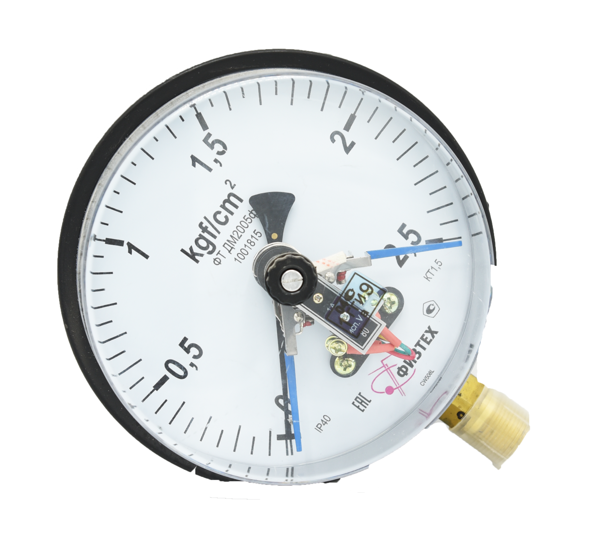 Манометр |ДМ 2005 Цахилгаан контакттай манометр 0-2.5 ФИЗТЕХ|