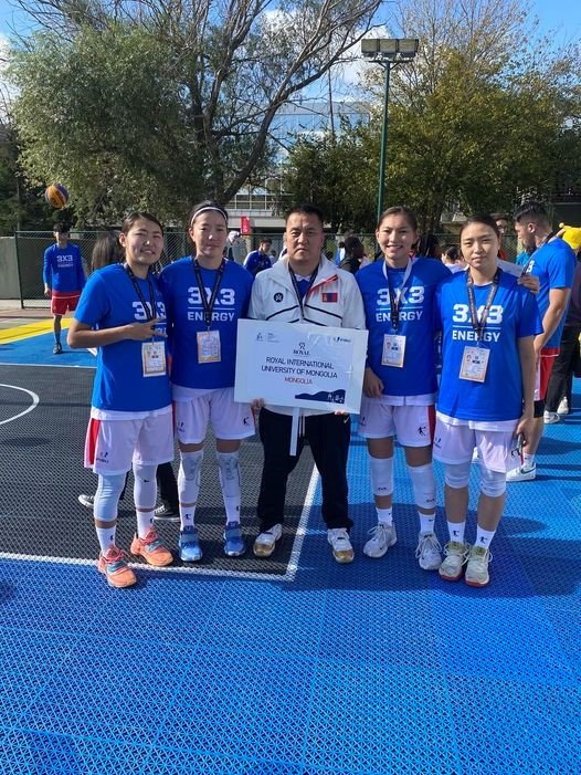 Mongolia claims Bronze medal from FISU University World Cup 3×3 Basketball