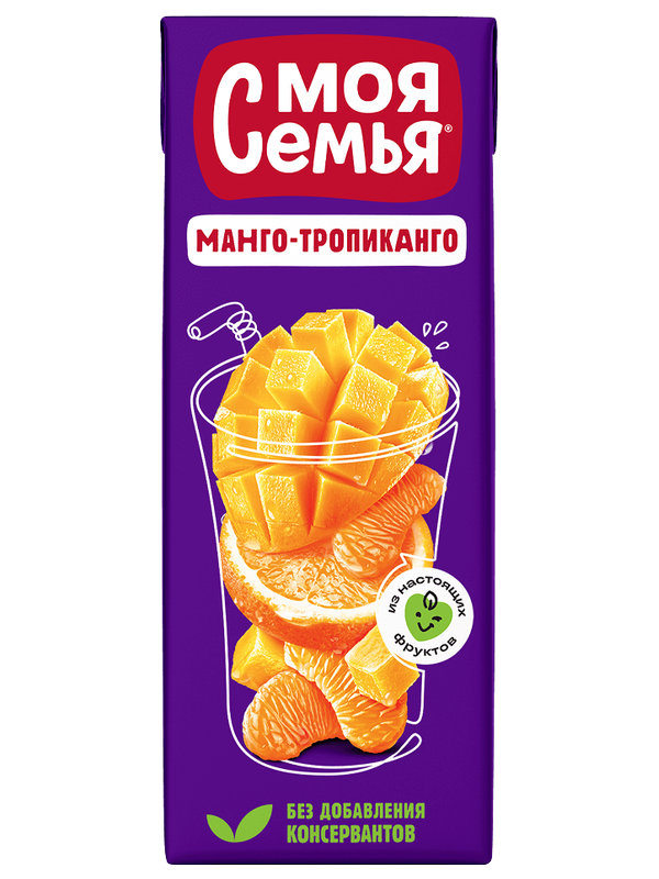 Моя Семья Манго 0.2L