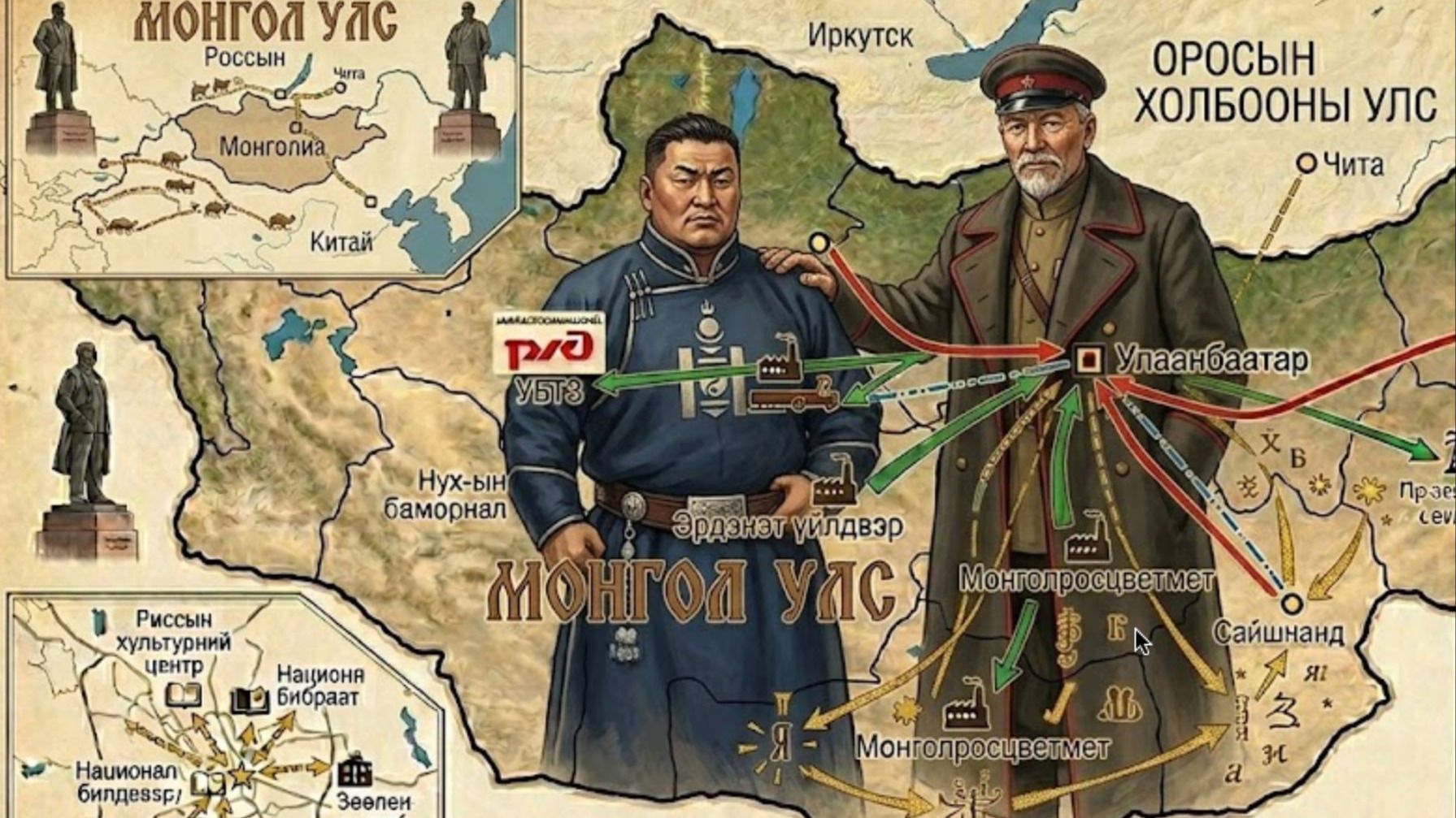 Оросын нөлөөлөл Монголд хэр хүчтэй вэ?