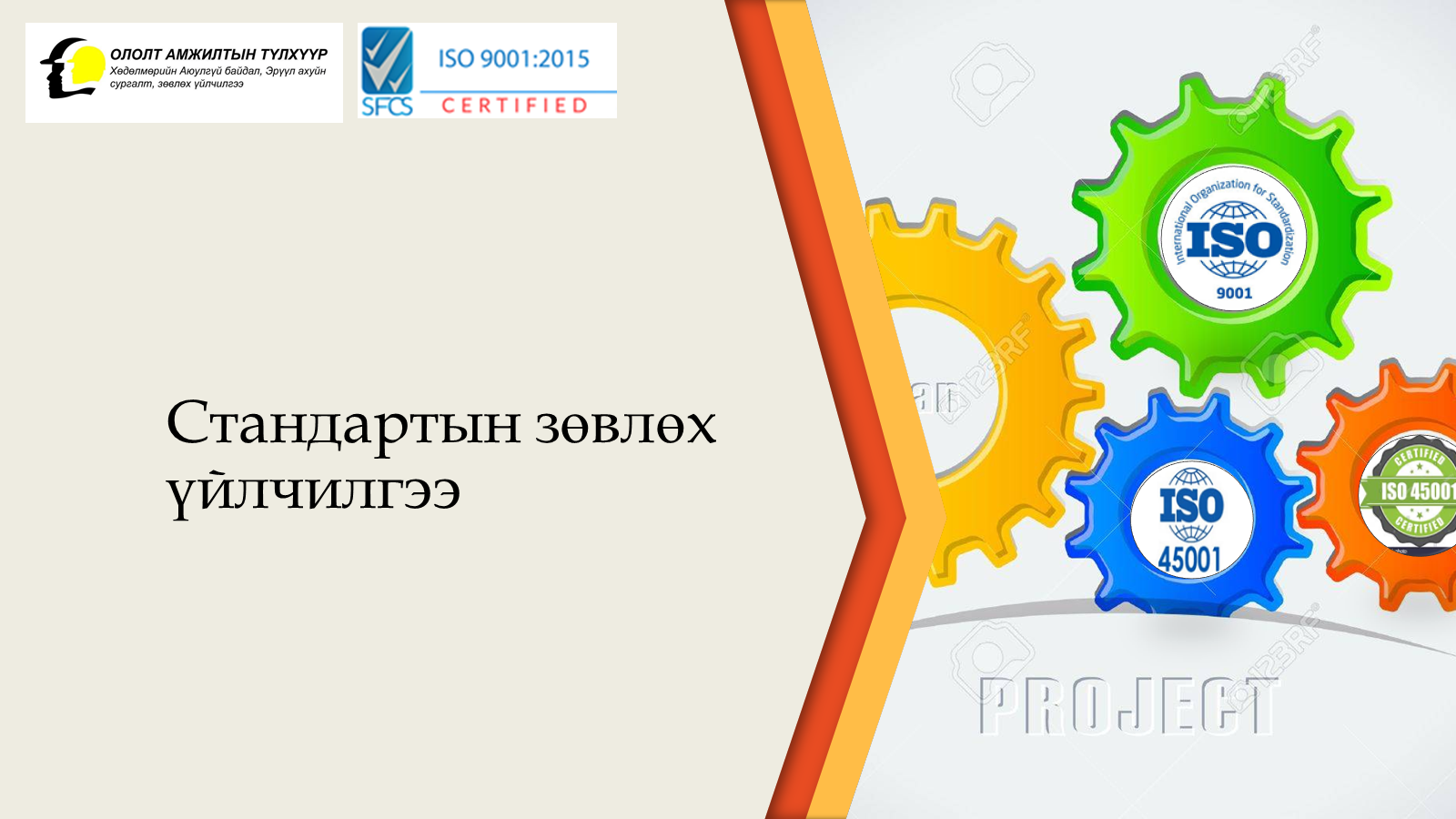 Стандартын танилцуулга