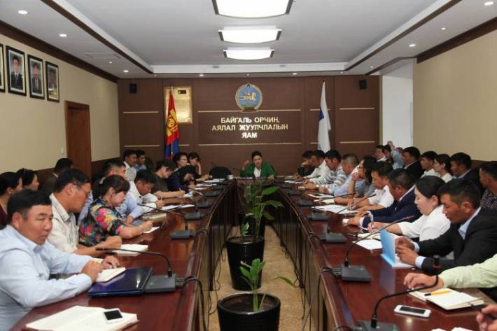 БАЙГАЛИЙН ЦОГЦОЛБОРТ ГАЗАРТ НЭВТРЭХ ХУРААМЖИЙГ НЭМЭГДҮҮЛЭХ САНАЛ ГАРГАЛАА