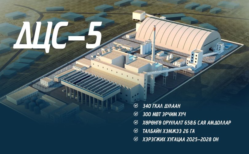 Дулааны тавдугаар цахилгаан станцыг 2028 онд ашиглалтад оруулна