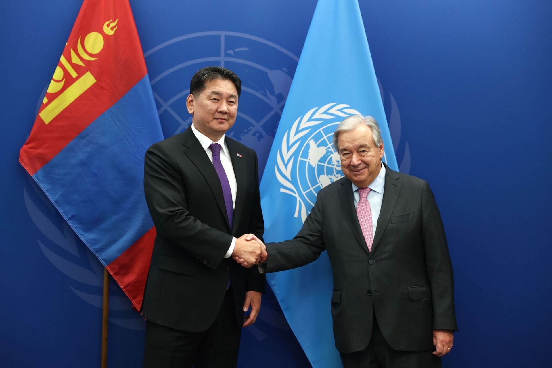 НҮБ-ын Ерөнхий нарийн бичгийн дарга мэндчилгээ ирүүллээ