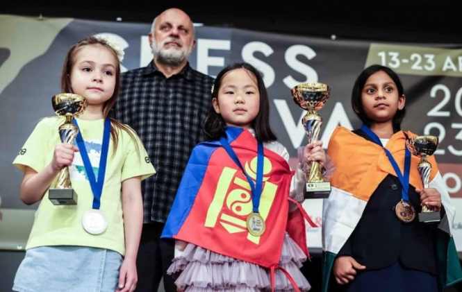 Шатрын сурагчдын дэлхийн аваргаас Монгол Улсын шатарчид 2 алт, 3 мөнгө, 1 хүрэл медаль хүртлээ