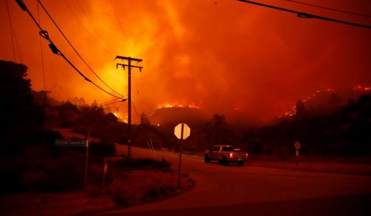 Калифорнийн түймэр гамшгийн хэмжээнд хүрлээ