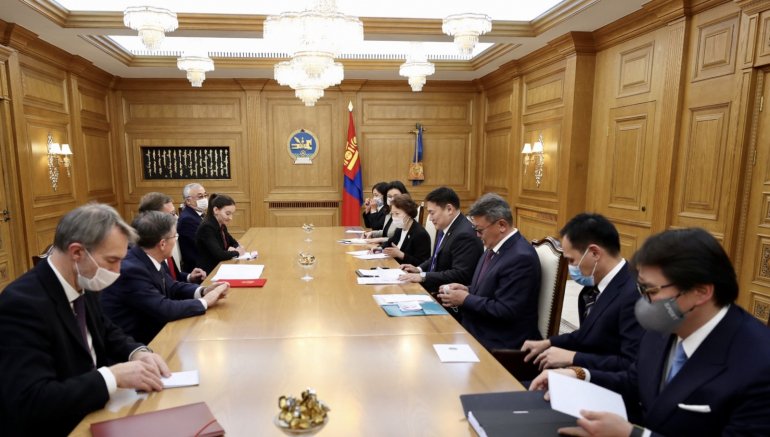 Ерөнхий сайд О.Оюун-Эрдэнэ К.И.Косчёвыг хүлээн авч уулзлаа 