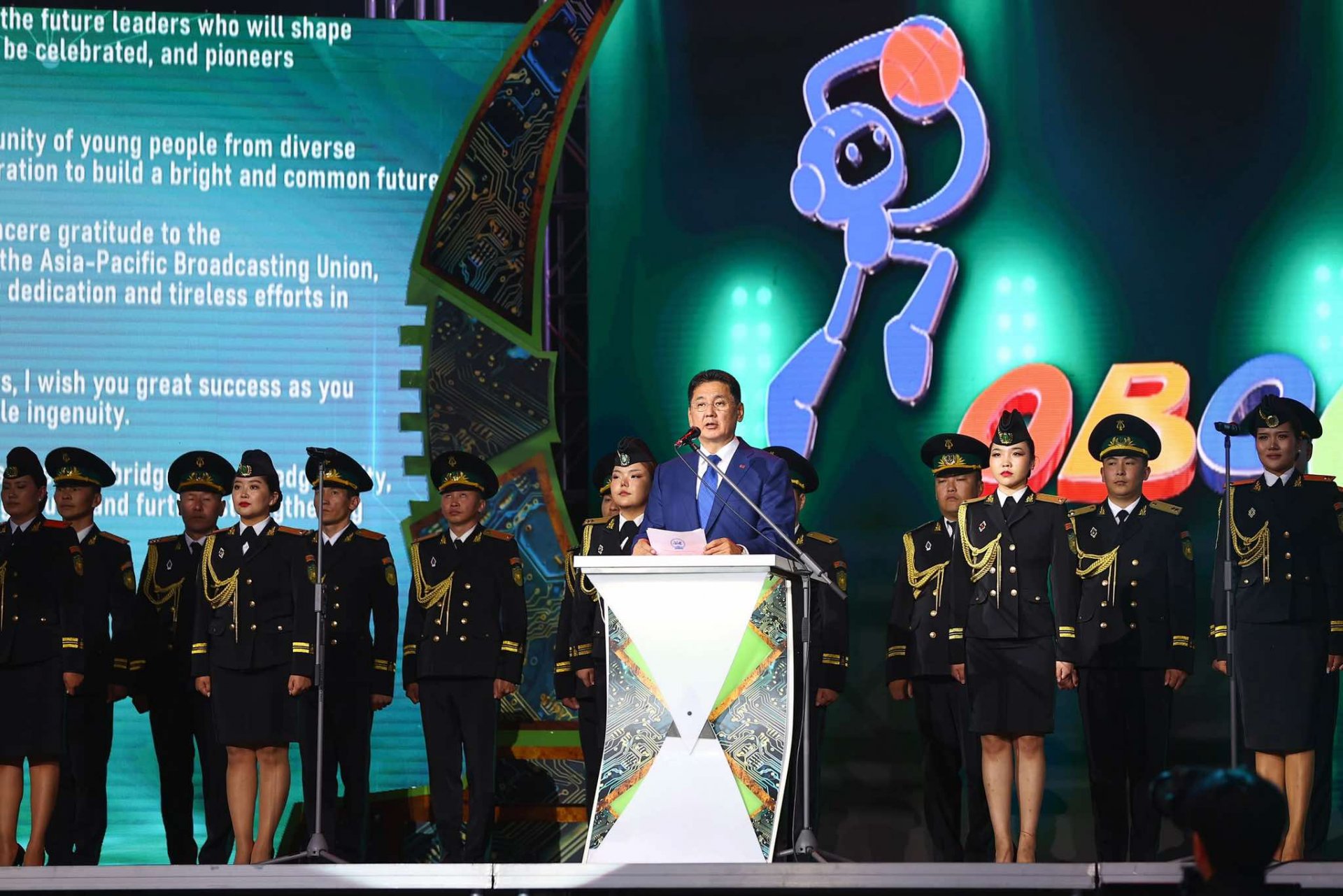 “ABU ROBOCON 2025 ULAANBAATAR” олон улсын тэмцээний нээлт боллоо  