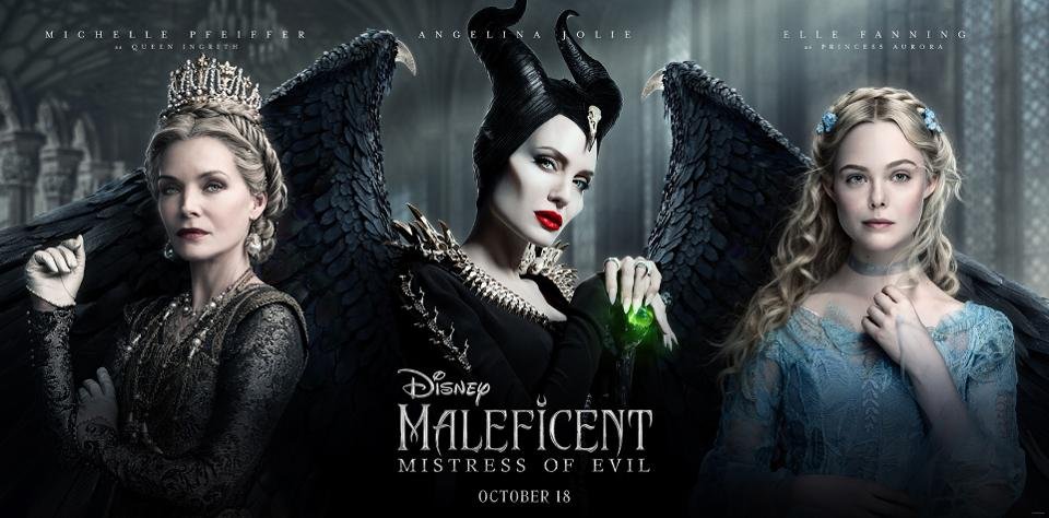 “Maleficent-Mistress of Evil” шилдэг киноны жагсаалтыг тэргүүлжээ