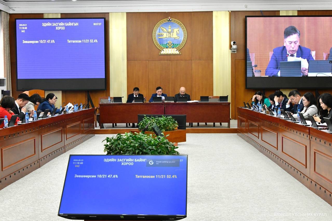 ЭЗБХ: “Монгол Улсын хөгжлийн 2027 оны төлөвлөгөө батлах тухай” УИХ-ын тогтоолын төсөлд тусгуулахаар ирүүлсэн 200 гаруй саналыг дэмжих эсэхийг шийдвэрлэв