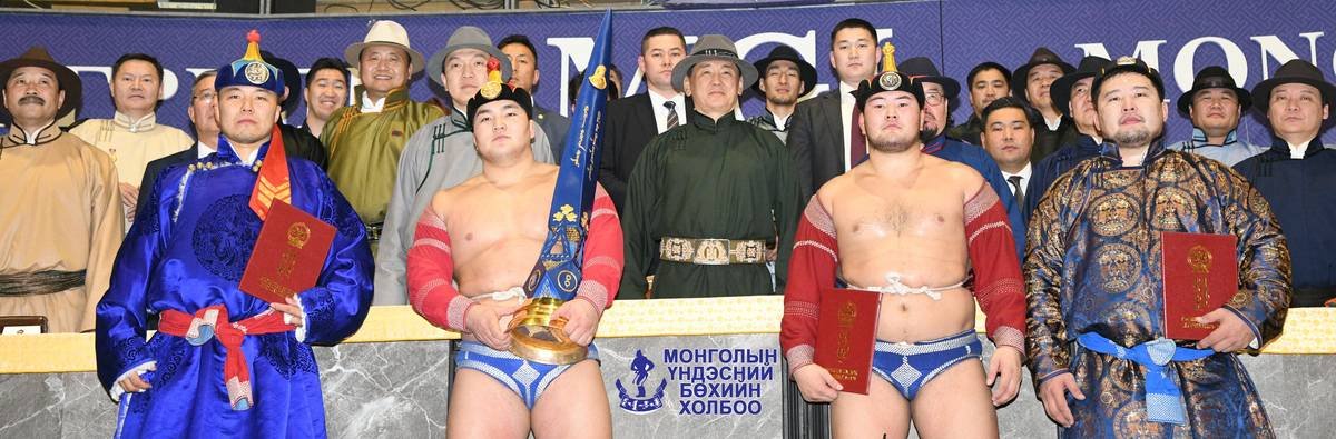 Улсын арслан Э.Батмагнай түрүүллээ