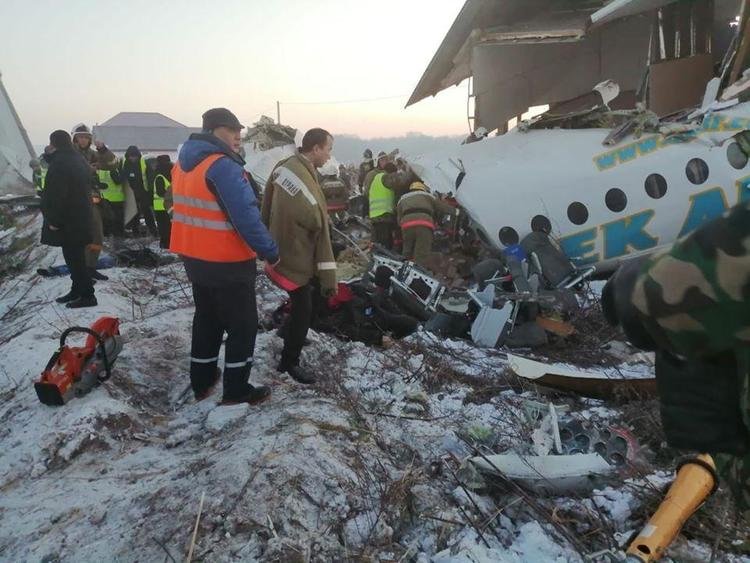Казахстанд онгоц осолджээ