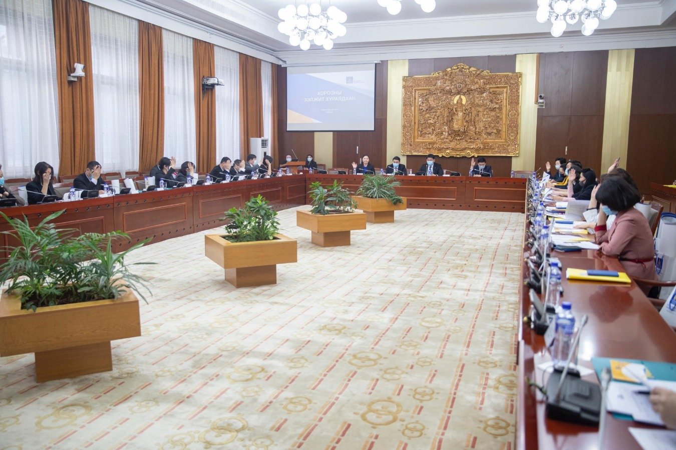 ЖЕНДЭРИЙН ҮНДЭСНИЙ ХОРОО 2020 ОНД ХИЙХ АЖЛЫНХАА ТӨЛӨВЛӨГӨӨГ БАТЛАВ