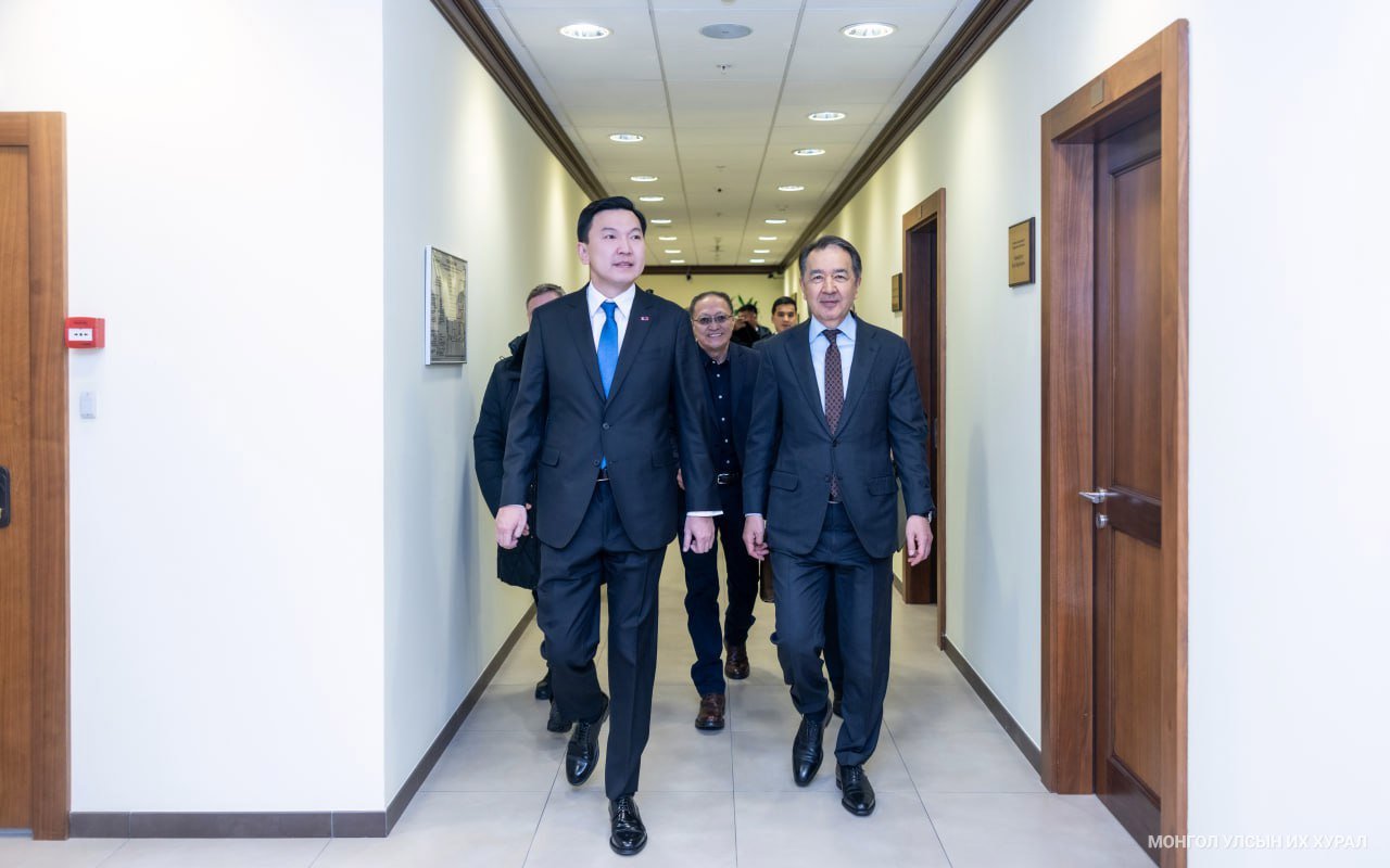УИХ-ын дарга Н.Учрал Евразийн эдийн засгийн комиссын Сайд нарын зөвлөлийн дарга Б.А.Сагинтаевтай уулзав