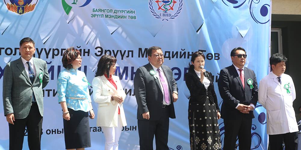 Баянгол дүүрэгт 60 ортой “ХҮҮХДИЙН II ЭМНЭЛЭГ” ашиглалтанд орлоо
