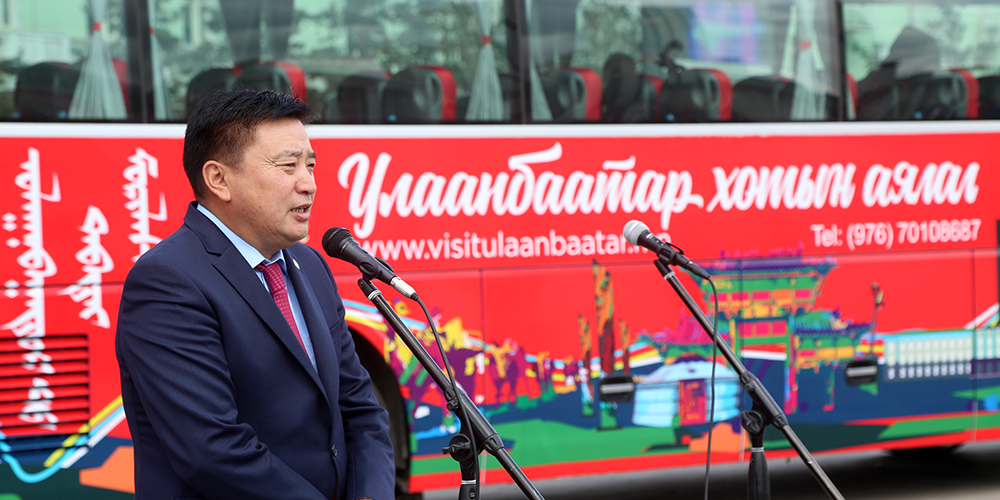 Улаанбаатар хотыг илэрхийлэх шинэ брэнд Ulaanbaatar city tour bus