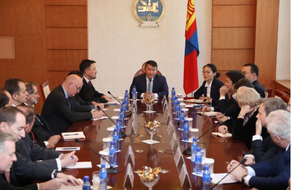 Х.Баттулга Европын холбооны орнуудын Элчин сайд нарыг хүлээн авч уулзлаа