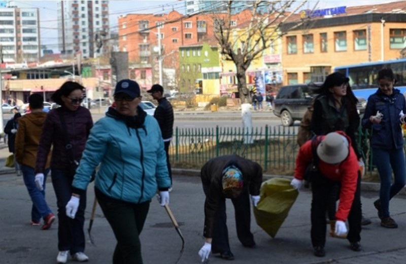 Их хотын цэвэрлэгээнд 57792 хүн оролцжээ