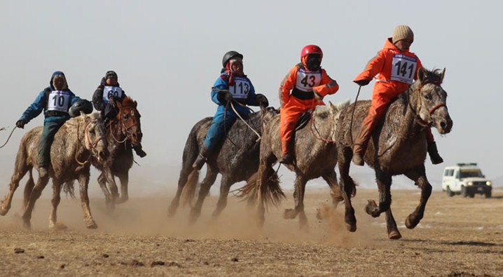 Дүнжингарав уралдааны үеэр 9 хүүхэд унаж, 3 нь эмнэлэгт хүргэгджээ