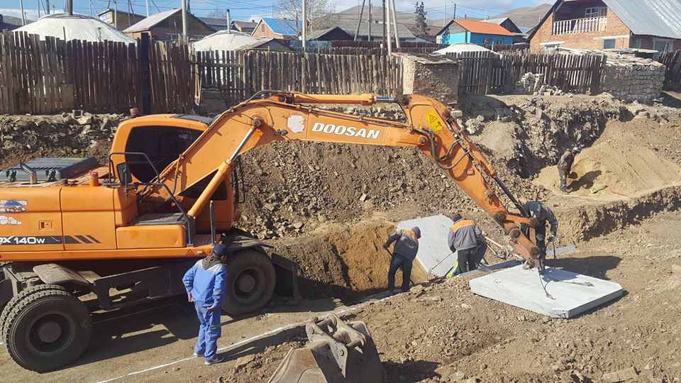 Баянхошуу дэд төвийн үерийн далангийн ажил 20 хувьтай явж байна