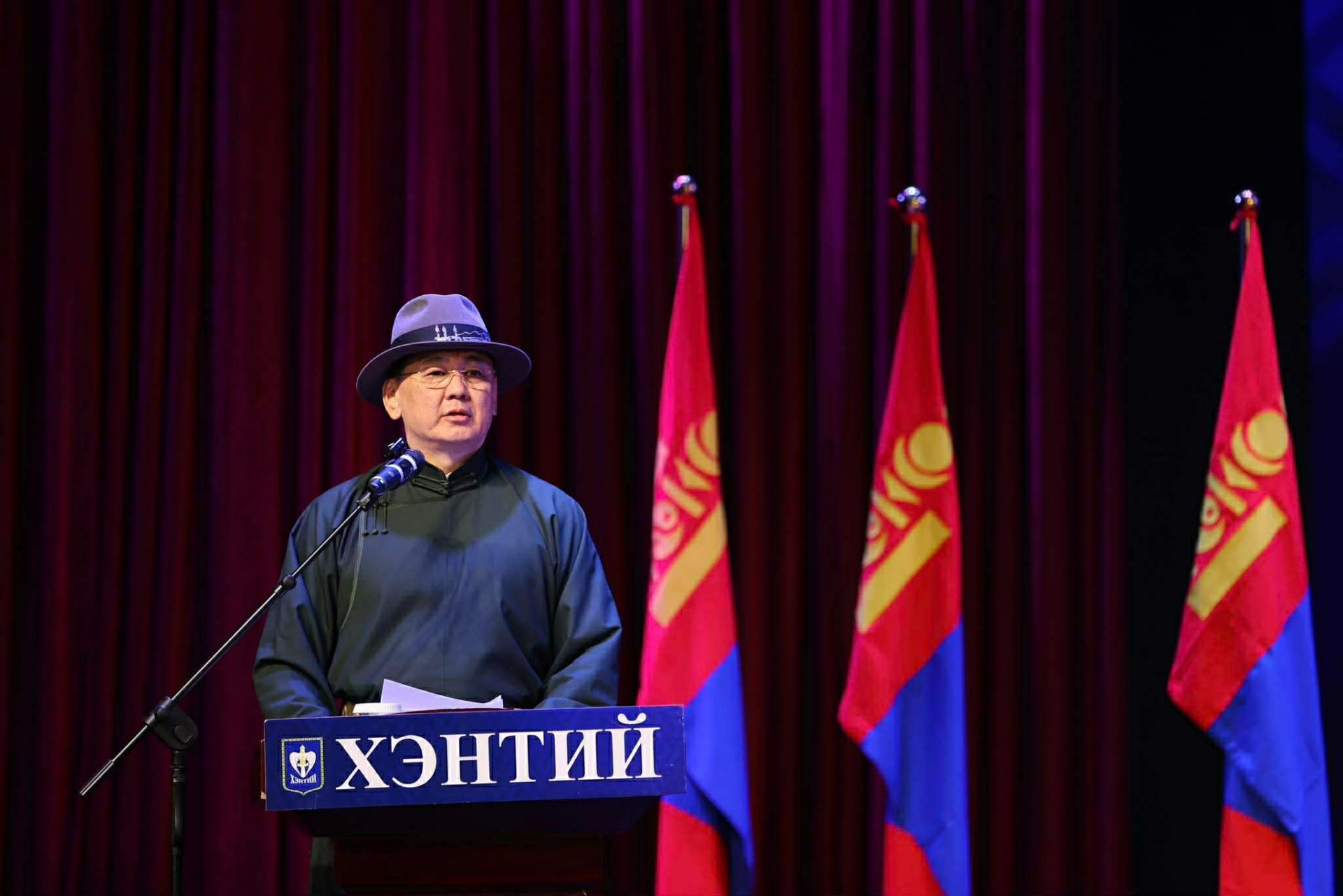 Монгол Улсын Ерөнхийлөгч У.Хүрэлсүх Хэнтий аймагт ажиллалаа