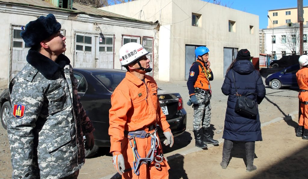 Япон, Монголын аврагчид харилцан туршлага солилцож байна