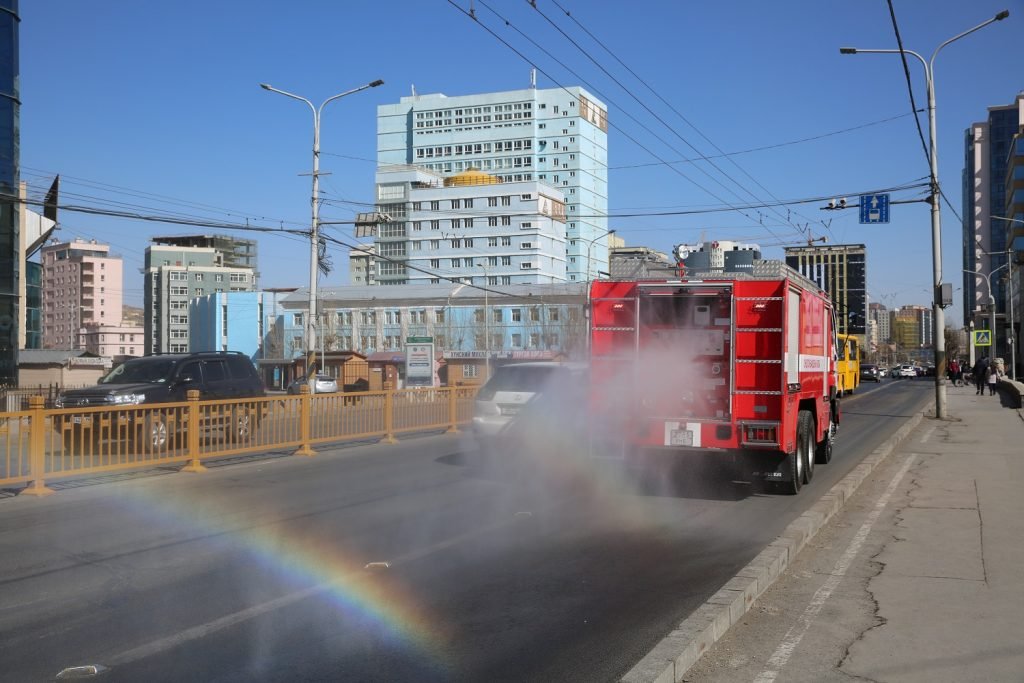 Гал унтраах автомшинаар нийт 158,8 км гудамж талбайд халдваргүйтгэл хийлээ