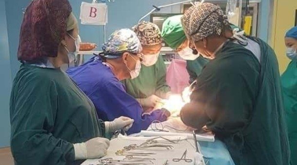 ЭХЭМҮТ-ийн эмч нар элэгний хавдартай, нэг сартай хүүхдийн хагалгааг амжилттай хийжээ