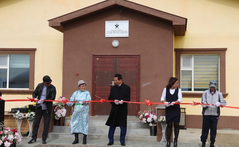 Ахмад настны асрамжийн төвийн шинэ барилга ашиглалтад орлоо