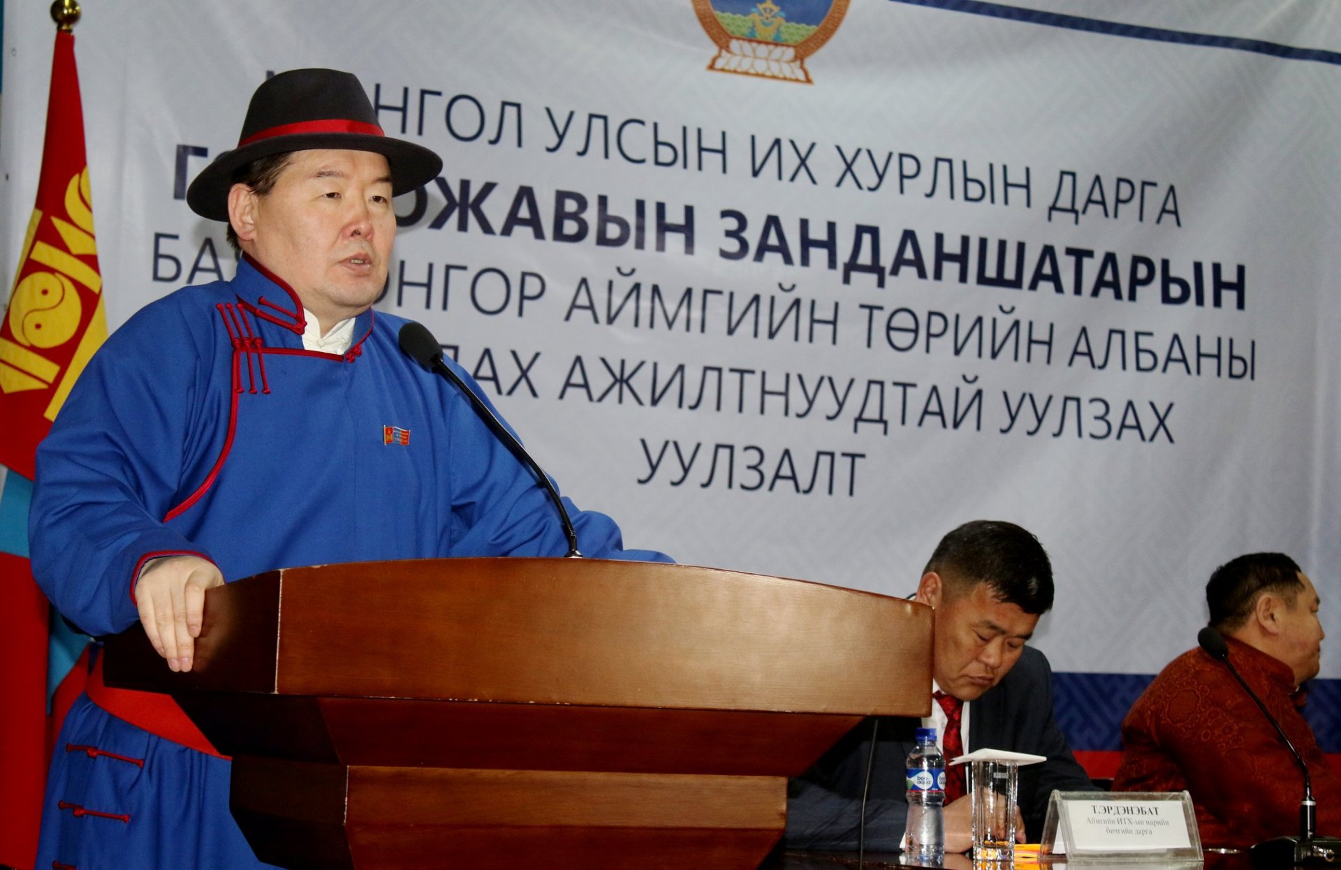 УИХ-ын дарга Г.Занданшатар Баянхонгор аймагт ажиллаж байна