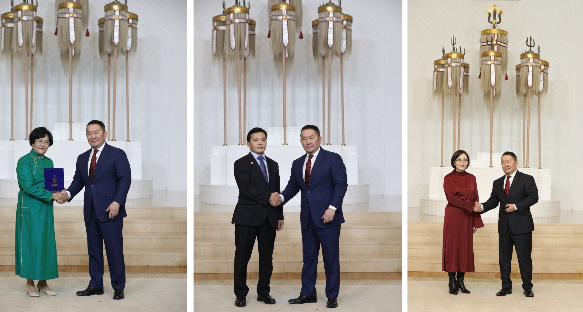 Ерөнхийлөгч шинээр томилогдсон шүүгч, Ерөнхий шүүгч нарт зарлиг гардууллаа