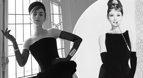 Лили Коллинз Одри Хепберний дүрийг бүтээнэ