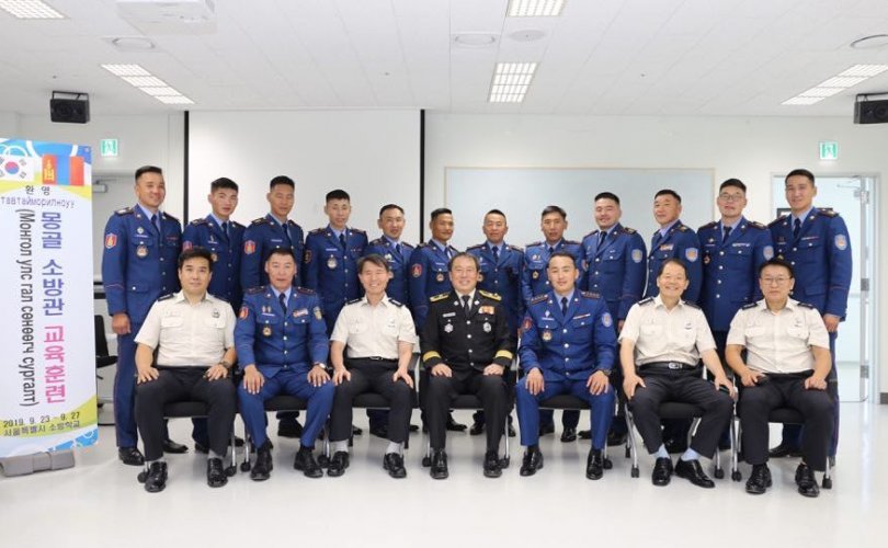 Нийслэлийн онцгой байдлын газрын алба хаагчид БНСУ-д сургалтад хамрагдаж байна