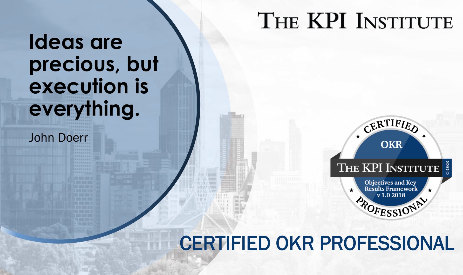Certified OKR Professional онлайн сургалт анх удаа зохион байгуулагдлаа