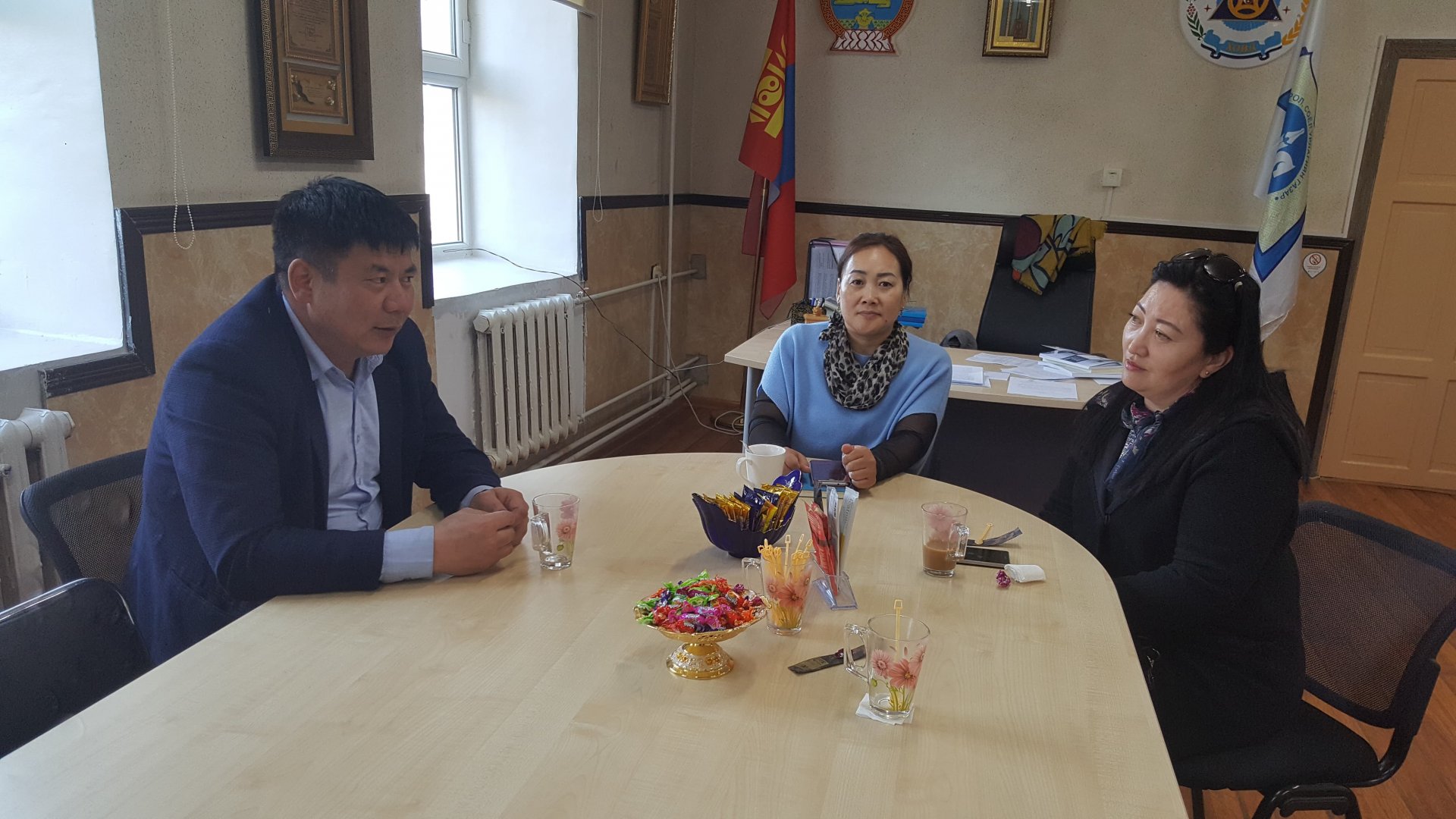 Ховд аймагт тэтгэлгийн шалгалт явагдлаа.