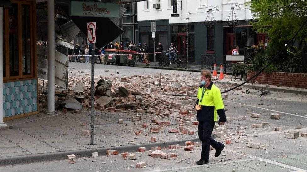  Австралийн Мельбурн хотын ойролцоо 6 магнитудын хүчтэй газар хөдлөлт болжээ