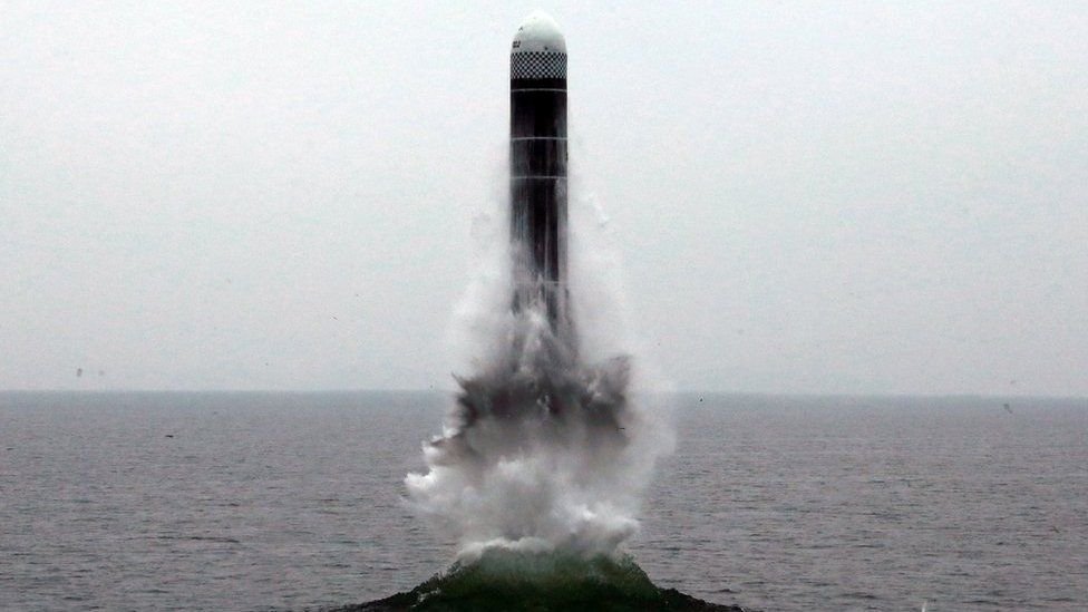БНАСАУ алсын зайн тусгалт пуужинг Япон тэнгис рүү харважээ 
