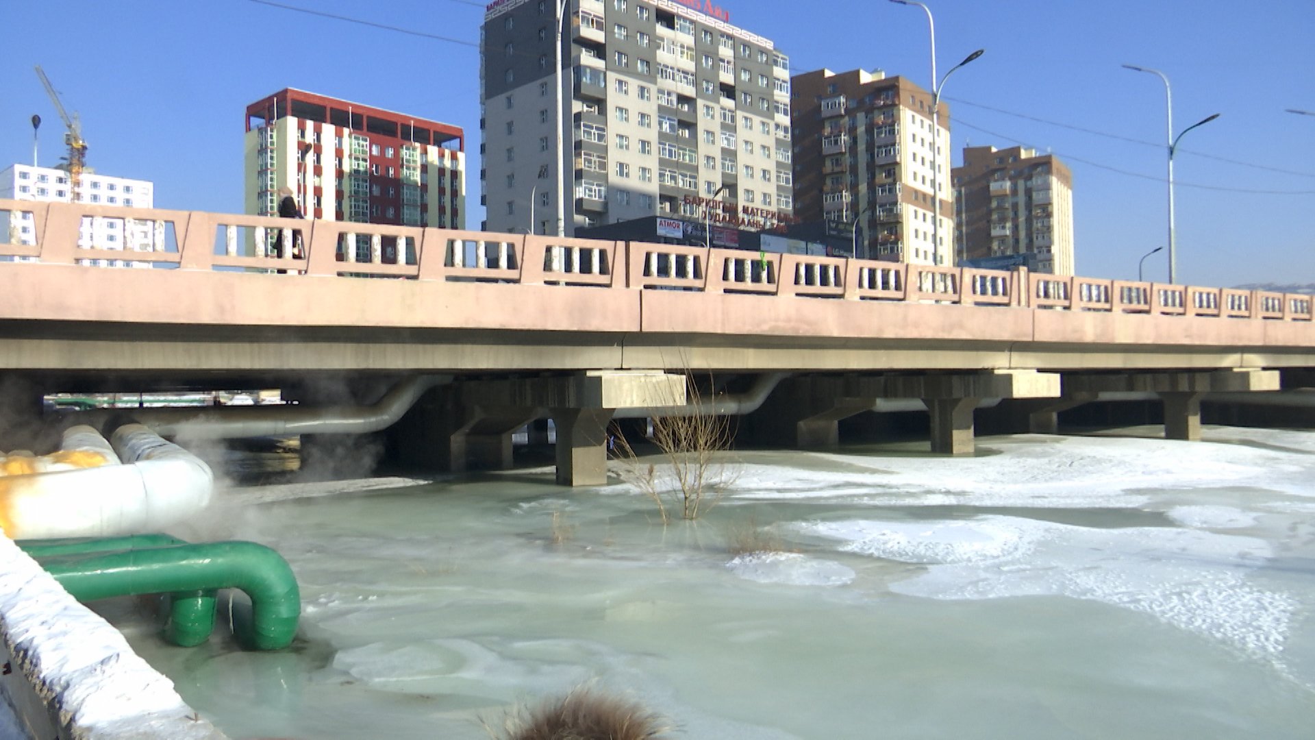 Сэлбэ голын халиа, тошинг сувагчлах, усыг дээшээ түрж хөлдөөх ажил хийгдэж эхэллээ