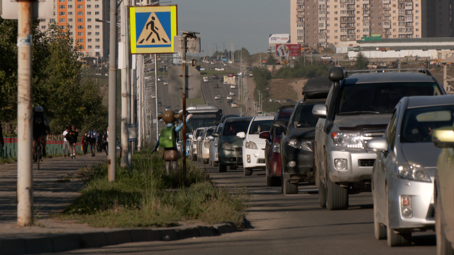 Нисэх, яармагийн зам өглөөний 07:00 цагаас түгжирч эхэлж байна