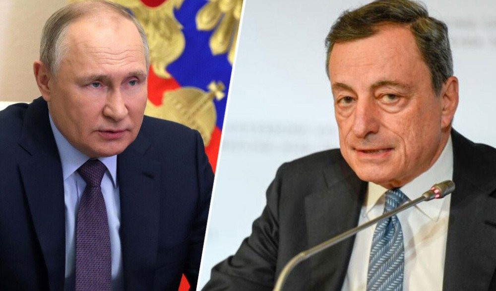 Италийн ерөнхий сайд Марио Драги “Путинтэй ярилцсан нь  цаг үрсэн хэрэг” байсан талаар дурджээ