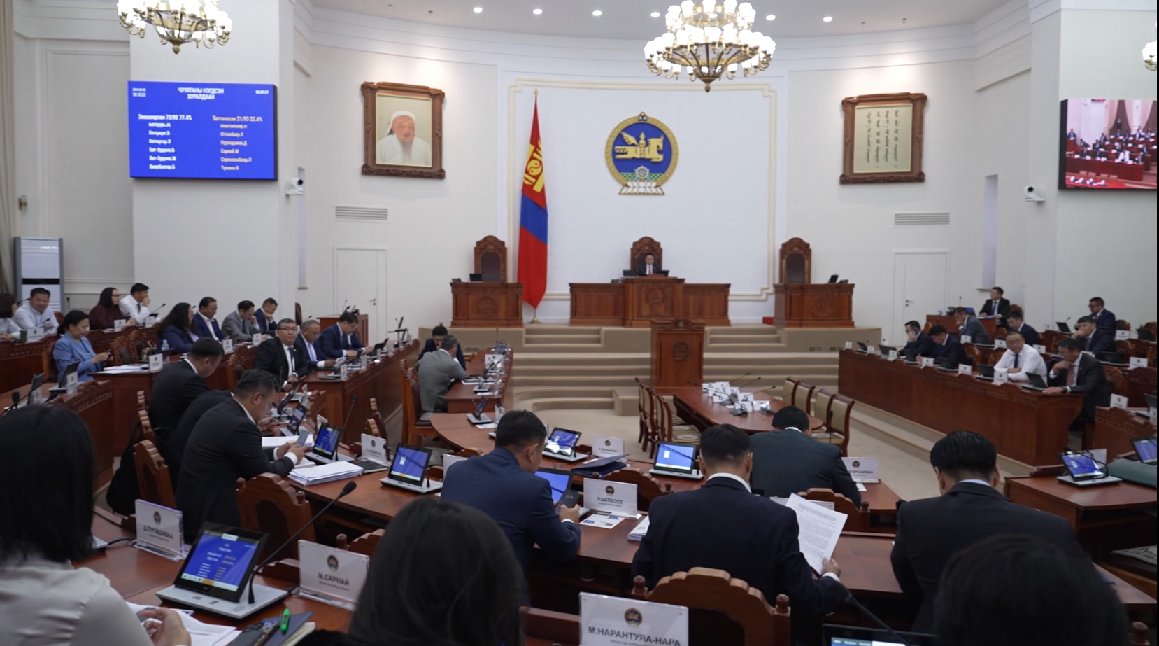 НДШ, ХХОАТ-ын хувь хэмжээг бууруулах хуулийн төслүүд УИХ-аар хэлэлцэгдэх хүлээлттэй байна