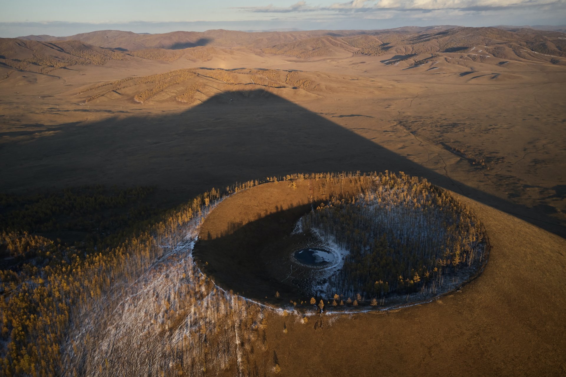 Urantogoo extinct volcano