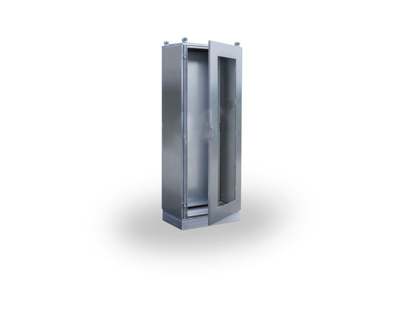 AR8XP One Piece Stainless Steel Cabinet-Toughened Glass Door & AR9XP Stainless Steel Cabinet-Toughened Glass Door