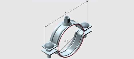 E7 Nut Clip for Pressure PVC Pipe PW