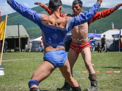 Naadam Festival - Wrestling
