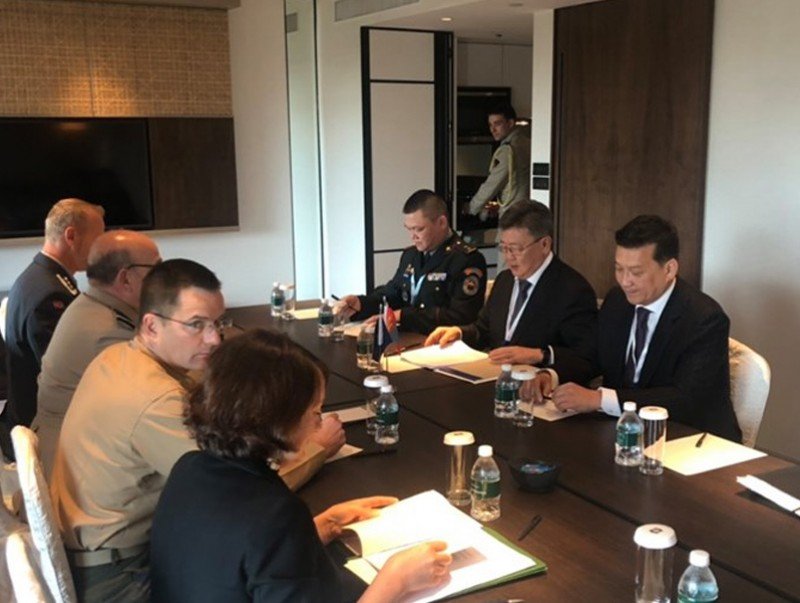 Батлан хамгаалахын сайд Н.Энхболд “Шангри Ла яриа хэлэлцээ-2019” хуралд оролцов