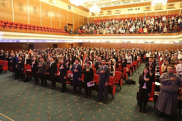 УИХ-ын дарга Г.Занданшатарын ивээл дор “Монгол тэмүүлэл” оюутны хөгжлийн чуулган боллоо