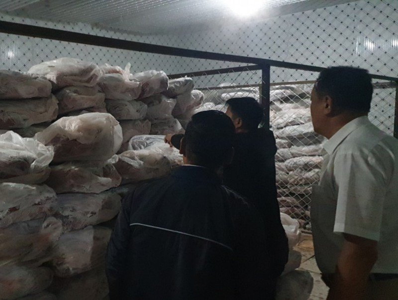 Гарал үүсэл тодорхойгүй их хэмжээний махыг битүүмжлэв