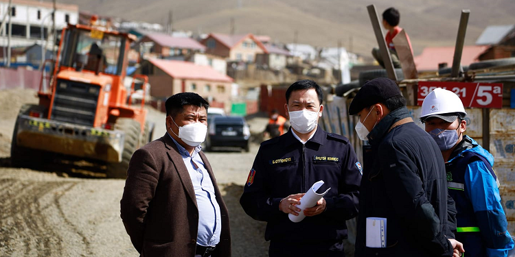 Б.Отгонсүх: Баянхошууны эцсийн буудлаас хойш шинээр тавигдаж буй 2.8 км авто замын ажил хуваарийн дагуу явж байна