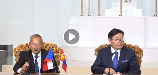 LIVE:Бүгд Найрамдах Чех Улсын Парламентын Сенатын танхимын Ерөнхийлөгч Монгол Улсад албан ёсны айлчлал хийж байна